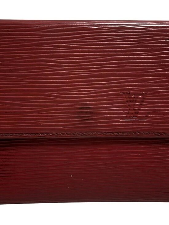 Louis Vuitton Handbags - LOUIS VUITTON PorteMonnaie Viekart Credit M63487 Castilian Red Epi -